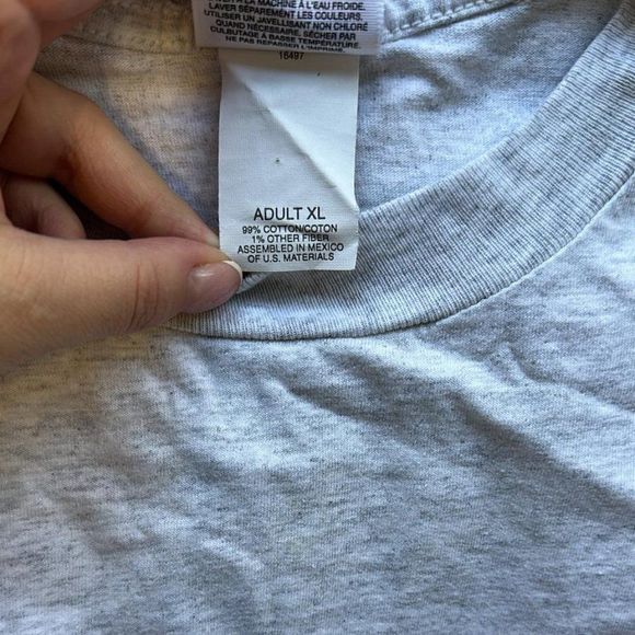 Locker Line NBA Chicago Bulls Grey Womens Crop Top Size XL - Picture 7 of 7